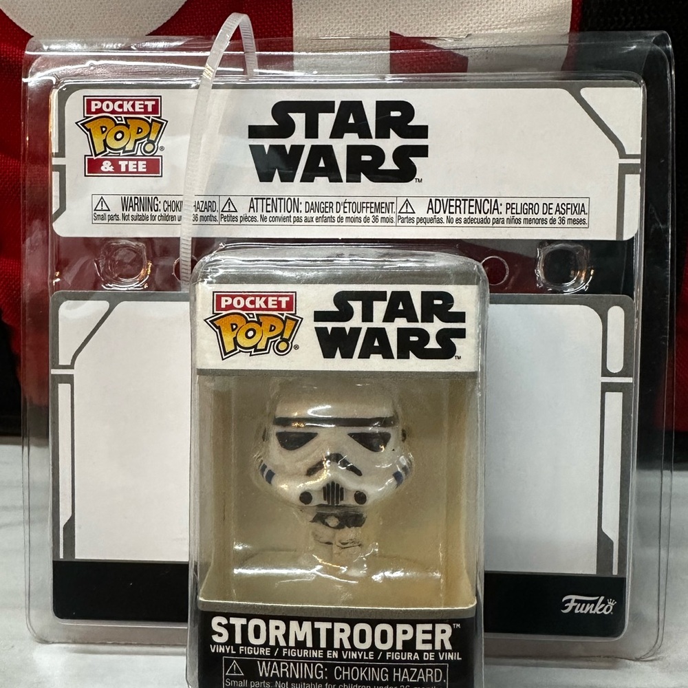 Funko Pocket Pop & Tee Star Wars Stromttooper Mini